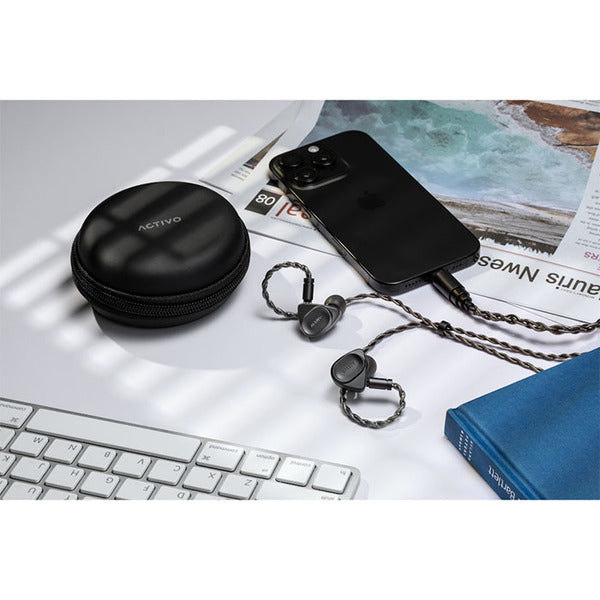 ACTIVO　VOLCANO 【IRV-ACTIVO-VOLCANO】イヤホン ACTIVO ACTIVO VOLCANO Silver [IRV-ACTIVO-VOLCANO]｜新品通販