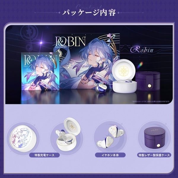 即発送可　崩壊スターレイル　ロビン　水月雨コラボ限定　イヤホン　　公式正規品 新品未開封 moondrop 水月雨 崩壊スターレイル ロビン ワイヤレスイヤホン