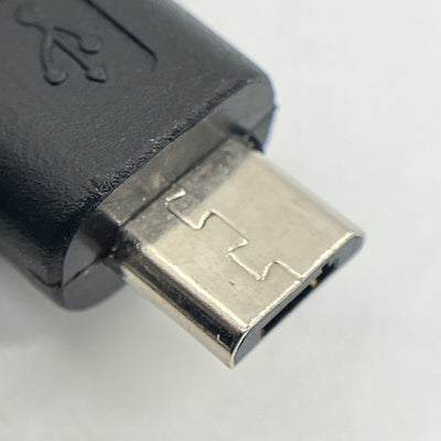 【中古】スマートフォン&ポータブルアンプ接続MicroUSBケーブル8cm右Ｌ右Ｌ 【AIU-MUSB80-RR】【秋葉原】