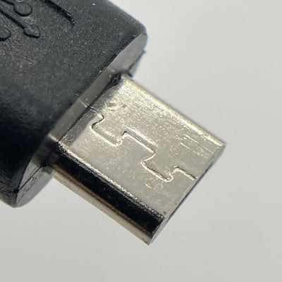 【中古】スマートフォン&ポータブルアンプ接続MicroUSBケーブル8cm右Ｌ右Ｌ 【AIU-MUSB80-RR】【秋葉原】