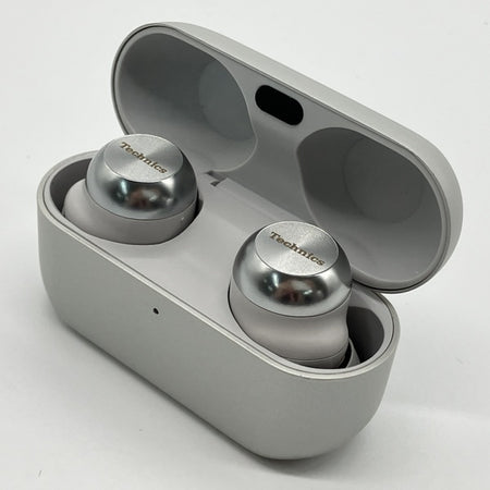 ★新品同様★ Technics『 EAH-AZ100-S』シルバー ◎送料無料♪ Technics（テクニクス） 完全ワイヤレスイヤホン EAH-AZ100-S