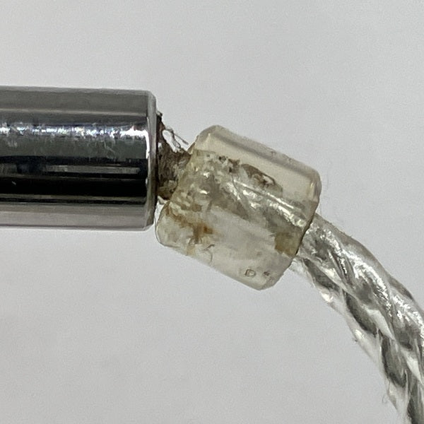 finalシルバーコートケーブル c106 2.5mmバランスケーブル final シルバーコートケーブル 2Pin 1.2m 2.5mm 4極バランス