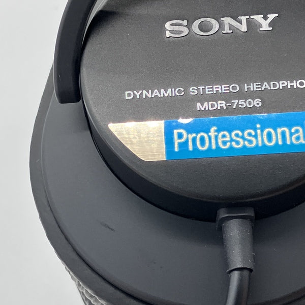 ★SONY | MDR-7506 | 中古超美品★ SONY ソニー MDR-7506 密閉型 有線 モニター ヘッドホン
