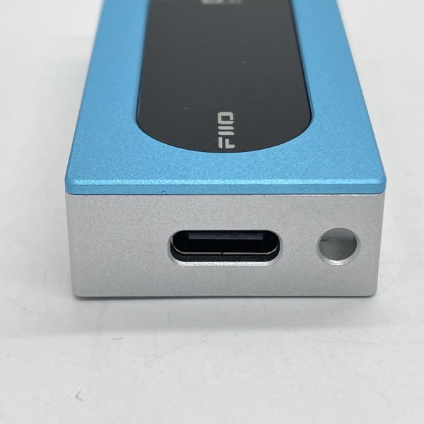 FIIO KA15 Blue フィーオ ヘッドホンアンプ DACアンプ スティック型 小型軽量 4.4mm バランス接続対応 専用アプリ対応 タイプC FIO-KA15-L FIIO USB DAC内蔵ポータブルヘッドホンアンプ Blue ［ハイレゾ対応