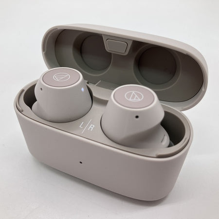Audio-Technica ワイヤレスイヤホン BG(ライトベージュ) Amazon.co.jp: audio-technica オーディオテクニカ ワイヤレス