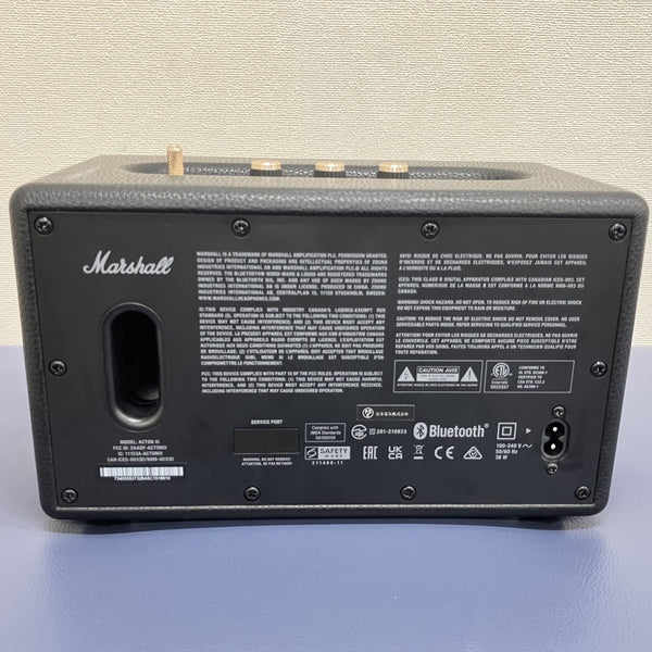 新品未使用 Marshall Acton III Amazon.co.jp: Marshall ワイヤレススピーカー Acton III
