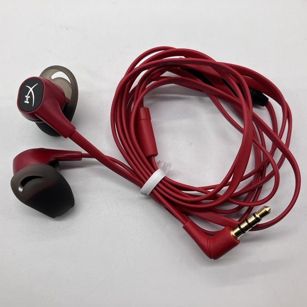 【中古】HyperX Cloud Earbuds Red 【4P5J5AA】【秋葉原】