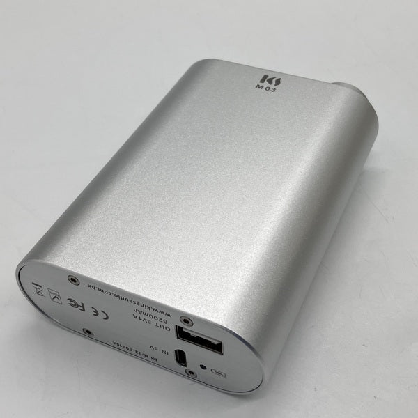 【中古】M-03 Silver【コンデンサー型専用ヘッドホンアンプ(シルバー）】【秋葉原】