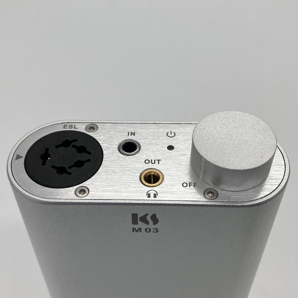 【中古】M-03 Silver【コンデンサー型専用ヘッドホンアンプ(シルバー）】【秋葉原】