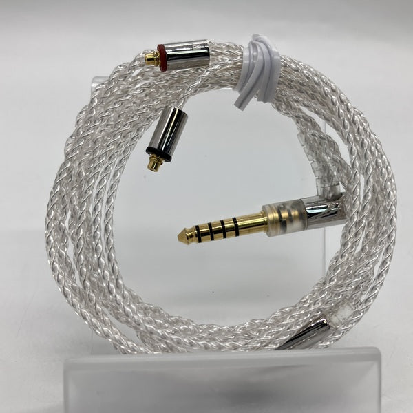 【中古】シルバーコートケーブル MMCX 1.2m 4.4mm 5極バランス 【C106 MS12EZCLEH】【秋葉原】