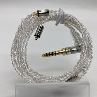 【中古】シルバーコートケーブル MMCX 1.2m 4.4mm 5極バランス 【C106 MS12EZCLEH】【秋葉原】