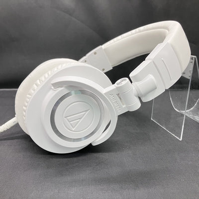 【中古】ATH-M50X ホワイト【日本橋】