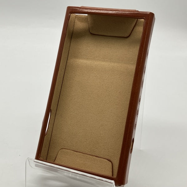 【中古】NW-ZX700シリーズ用 オープンタイプレザーケース ブラウンオレンジ【秋葉原】