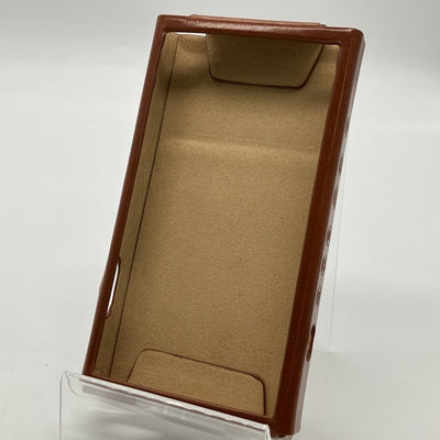 【中古】NW-ZX700シリーズ用 オープンタイプレザーケース ブラウンオレンジ【秋葉原】