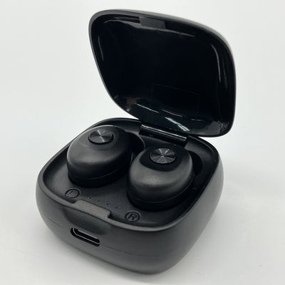 【中古】完全ワイヤレスイヤホン【HD-WGT08BK】【日本橋】