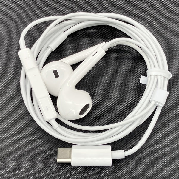 【中古】EarPods（USB-C） インナーイヤー型イヤホン  MTJY3FE/A【日本橋】