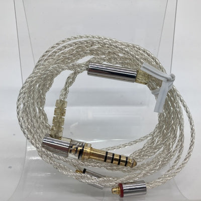 【中古】シルバーコートケーブル MMCX 1.2m 4.4mm 5極バランス 【C106 MS12EZCLEH】【秋葉原】