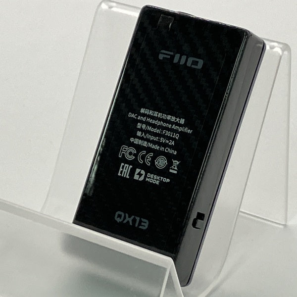 【中古】QX13 Black【FIO-QX13-B】【秋葉原】