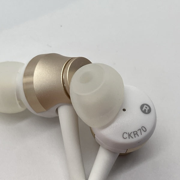 No.+013　audio-technica ATH-CKR70 ゴールド No.+013 audio-technica ATH-CKR70 ゴールド ATH-CKR70｜イヤホン