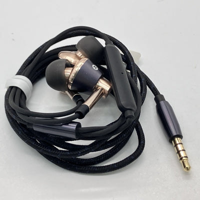 【中古】E1001 Triple-Driver In-Ear Headphones ゴールド【秋葉原】