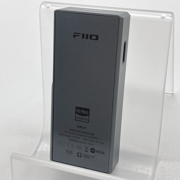 新品未開封】Fiio KA17 Titanium フィーオ ヘッドホンアンプ2025