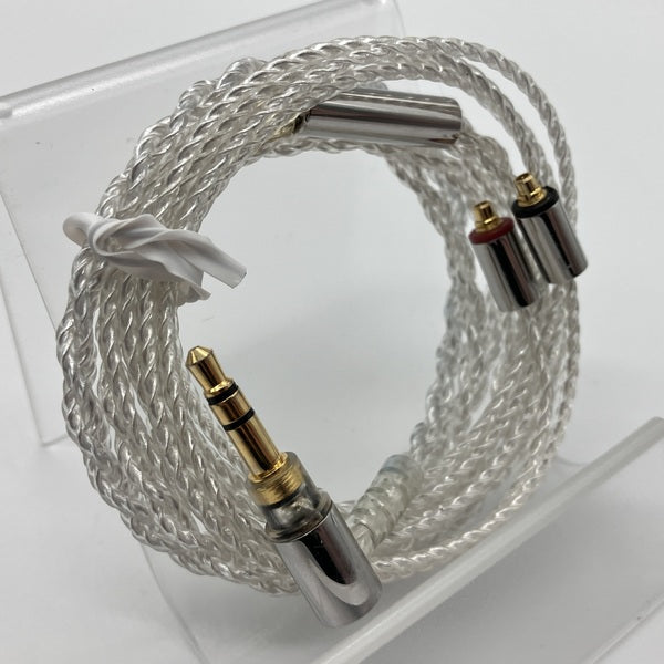 【中古】シルバーコートケーブル MMCX 1.2m 3.5mm  【C106 MS12AZCLEH】【秋葉原】
