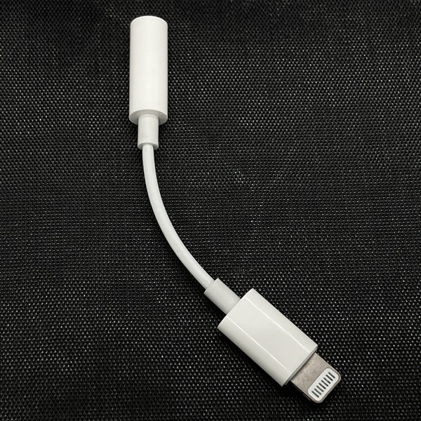 【中古】Lightning - 3.5 mmヘッドフォンジャックアダプタ【日本橋】