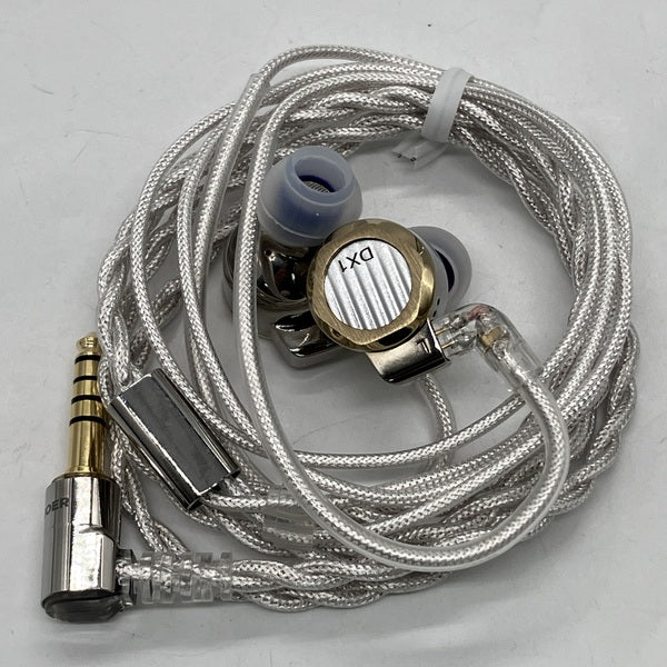 未使用に近い LETSHUOER 「DX1」 有線イヤホン 四極 プラグ