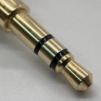 【中古】RC004 8本織 茶色1本 単結晶銅線+単結晶銅線銀メッキ (2pin-3.5mm)【秋葉原】