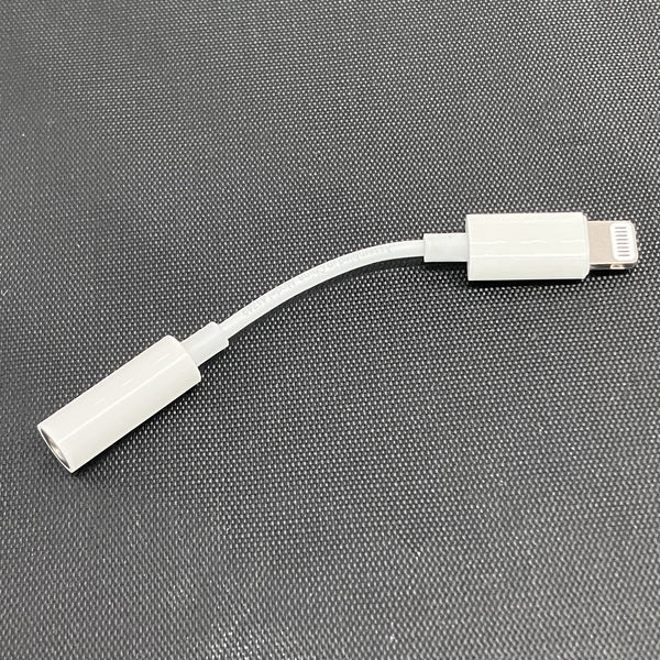 【中古】Lightning - 3.5 mmヘッドフォンジャックアダプタ【秋葉原】