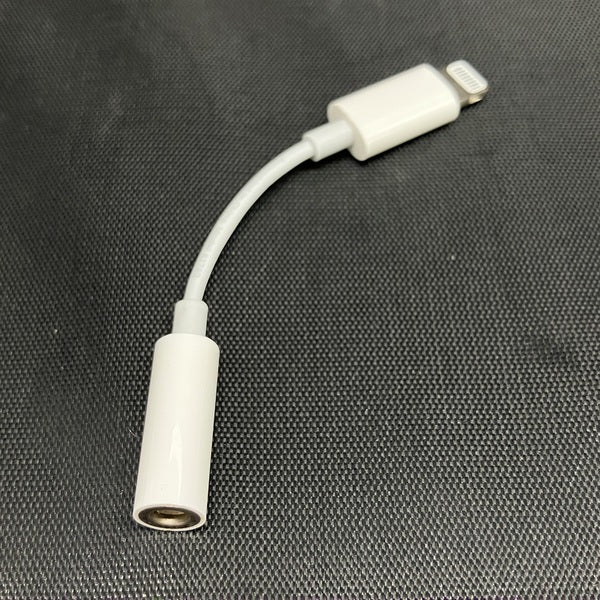 【中古】Lightning - 3.5 mmヘッドフォンジャックアダプタ【名古屋】
