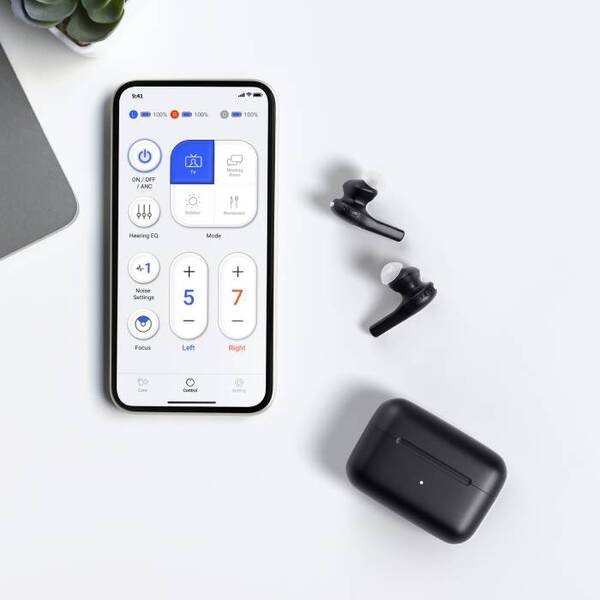 Olive Air ワイヤレスイヤホン 本体 集音器 Olive Air オリーブエアー 両耳 補聴器検討中の方へ 高齢者