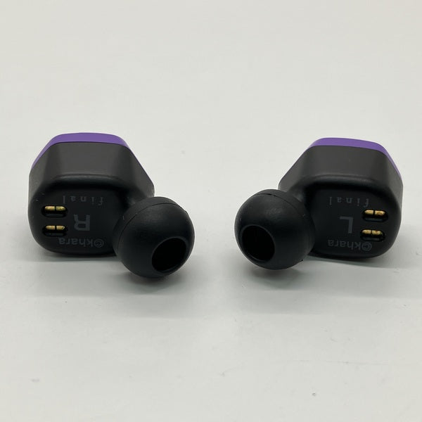 final 【中古】EVA2020×final 完全ワイヤレスイヤホン 初号機