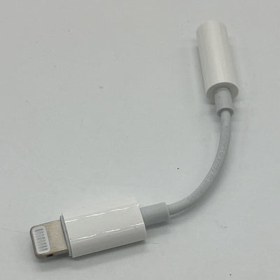 【中古】Lightning - 3.5 mmヘッドフォンジャックアダプタ【名古屋】