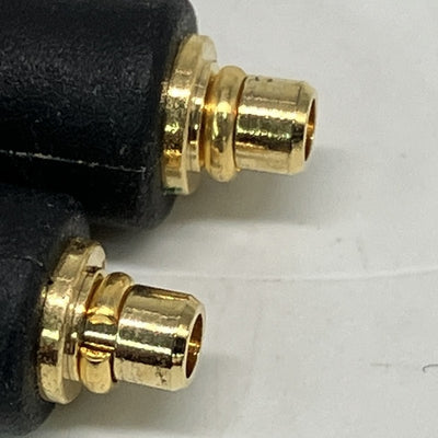 【中古】2.5mm4極プラグ-MMCX(L/R)イヤホンケーブル 1.2m ブラックライン【iect_01_bl2m_b_120】【名古屋】