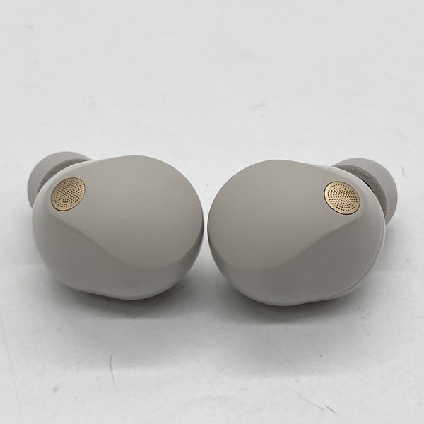 中古 美品 ワイヤレスイヤホン WF-1000XM5（S） プラチナシルバー 中古】SONY WF-1000XM5 (S) [プラチナシルバー]【中野】保証期間