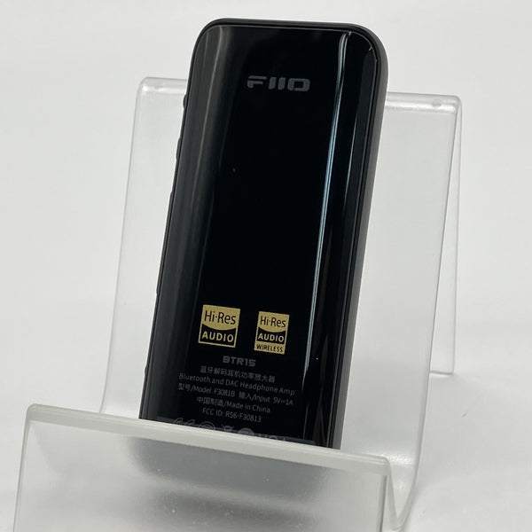 【美品】FiiO BTR15 Black 純正革カバー付 Amazon | MITERケース フィーオ FiiO BTR15 2024 用、ネックレス