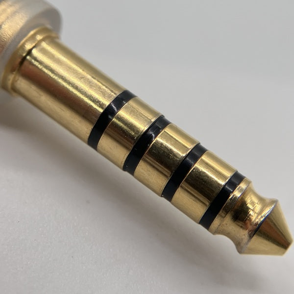 final 【中古】シルバーコートケーブル MMCX 1.2m 4.4mm 5極
