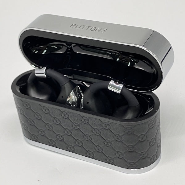【中古】BUTTONS CLIP Silver Black【BN-0008】【秋葉原】