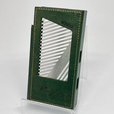 【中古】N3Ultra用純正レザーケース グリーン【日本橋】