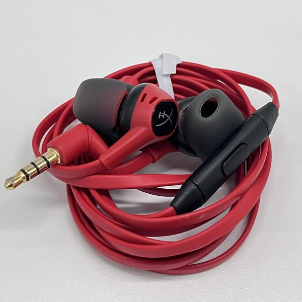 【中古】HyperX Cloud Earbuds Red 【4P5J5AA】【日本橋】