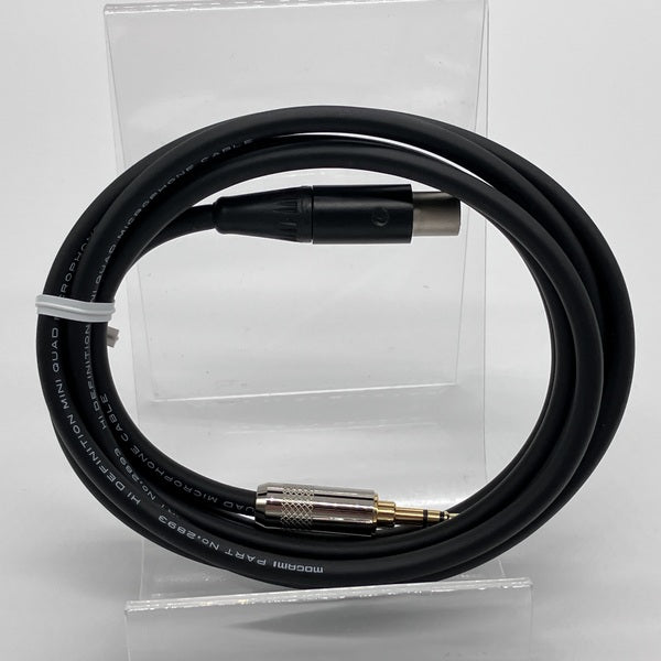 【中古】MOGAMI 2893 ヘッドフォンケーブル  (3.5mm-ミニXLR) 1.5m【秋葉原】