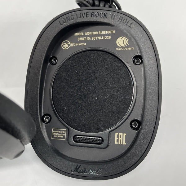 Marshall Monitor Bluetooth 新品未開封未使用 Marshall 【中古】Marshall Monitor Bluetooth Black【秋葉原
