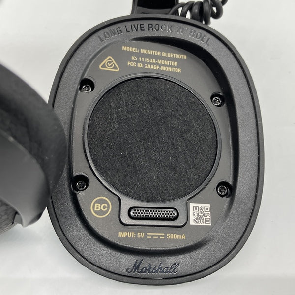 【中古】Marshall Monitor Bluetooth Black【秋葉原】