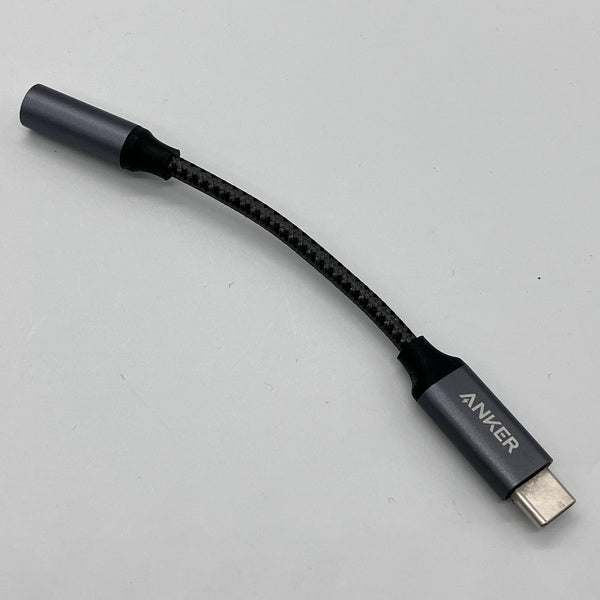 【中古】Anker / オーディオ変換プラグ [USB-C オス→メス φ3.5mm] ダークグレー A81950Z1【名古屋】