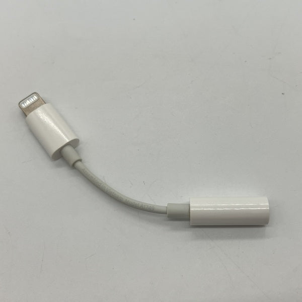 【中古】Lightning - 3.5 mmヘッドフォンジャックアダプタ【秋葉原】