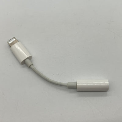 【中古】Lightning - 3.5 mmヘッドフォンジャックアダプタ【秋葉原】