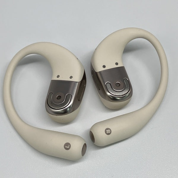 【美品】Shokz OpenFit2 ベージュ 完全ワイヤレスイヤホン OpenFit 2 ベージュ SKZ-EP-000046