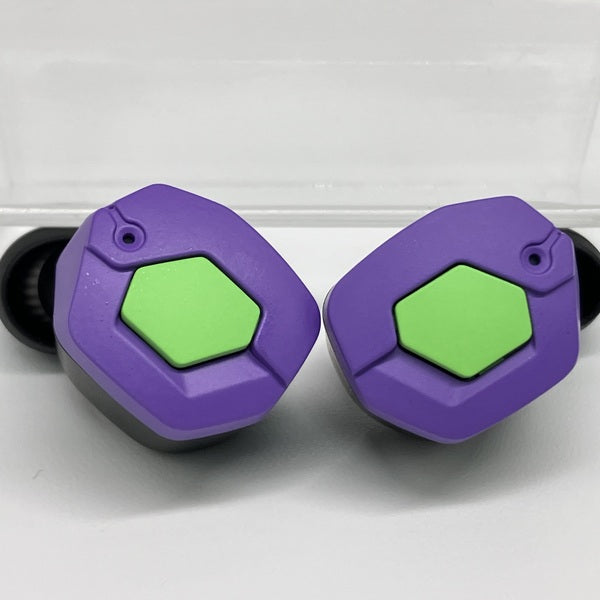 final 【中古】EVA2020×final 完全ワイヤレスイヤホン 初号機