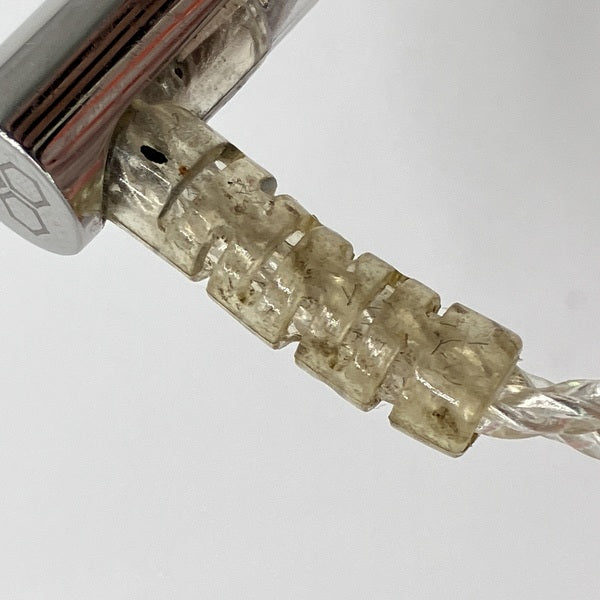 展示品final C106シルバーコードケーブルMMCX (4.4mmバランス) final シルバーコートケーブル MMCX 1.2m 4.4mm 5極バランス